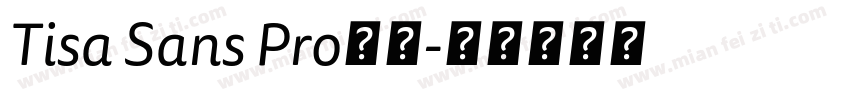 Tisa Sans Pro字体字体转换